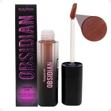 Imagem de Batom Líquido Ruby Rose Obsidian Crème Lip Ocl05 Hb-7100-5