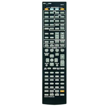 Imagem de Controle remoto de substituição RAV343 compatível com receptor de áudio e vídeo Yamaha WT92790JEX RX-V767 RX-V767BL AV