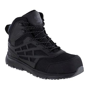 Imagem de Northside Men's Trenton Mid Waterproof, Nano Toe Work Boot Black 10 M US
