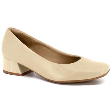 Imagem de Scarpin Feminino Napa Vanilla Usaflex AL0801