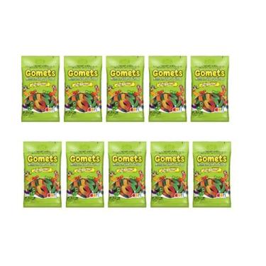 Imagem de Kit c/10un Minhocas Frutas Gomets 100g  - Dori