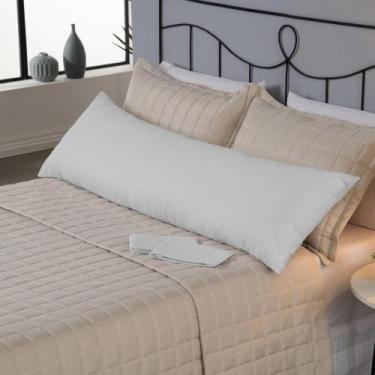 Imagem de Travesseiro De Corpo Gigante Algodão 100% com Fibra Siliconada Gestant