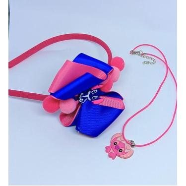 Imagem de Kit Tiara Arquinho com Laço Acessório de Cabelo Moda Infantil Crianças