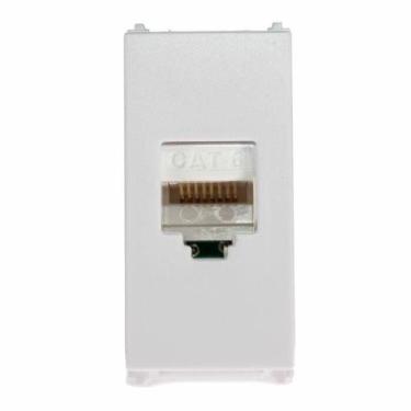 Imagem de  refinatto módulo rj45 cat 6e branco - weg