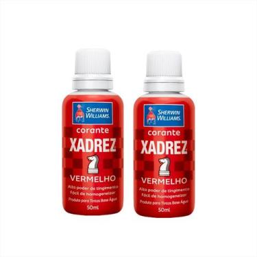 Imagem de Xadrez Corante Liquido 50ml Diversas Cores - Kit 2 Unidades - Lanxess,