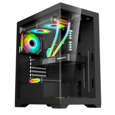 Imagem de Gabinete Gamer Kmex CG-11G4 Led RGB