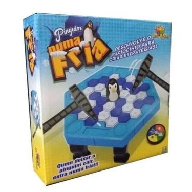 Imagem de Quebrando Gelo Pinguim Numa Fria Brinquedo Infantil - Art Brink