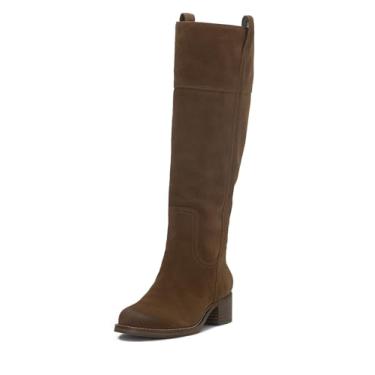 Imagem de Lucky Brand Bota feminina Hybiscus cano alto, Palma do deserto, 39