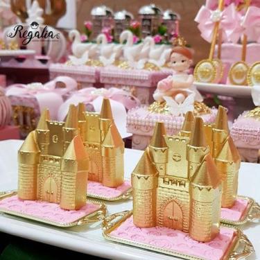 Imagem de Forma de Acetato Castelos Princesa Príncipe - Festa na Rede