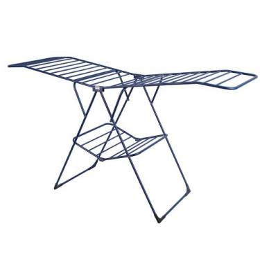 Imagem de Varal De Chão Asa Delta Pintura Eletrostática Azul Imperial - Seka Fác