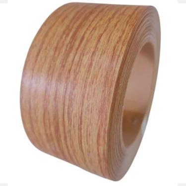 Imagem de Fita de Borda Para Mdf Cumaru Raizes Duratex 32mm X 20m Moveis Acabame