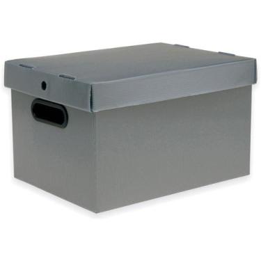 Imagem de Caixa Organizadora 7011 Prata Polycart