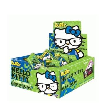 Imagem de Chiclete Hello Kitty Hortelã c/300un - Buzzy