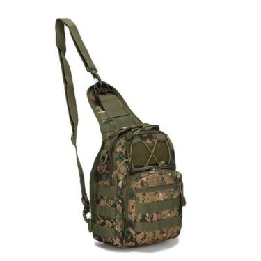 Imagem de Bolsa Transversal Peito E Ombro mochila Impermeável Masculina  Ar Livr