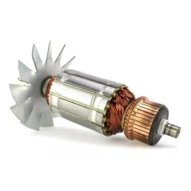 Imagem de Induzido Compatível Serra Mármore Makita 4107 /4107r Makitão 220v - Bo