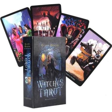 Imagem de Witches Tarot Deck Tarô Das Bruxas Baralho de Cartas de Oráculo