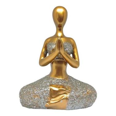 Imagem de Enfeite de Resina de Yoga - Martins, c