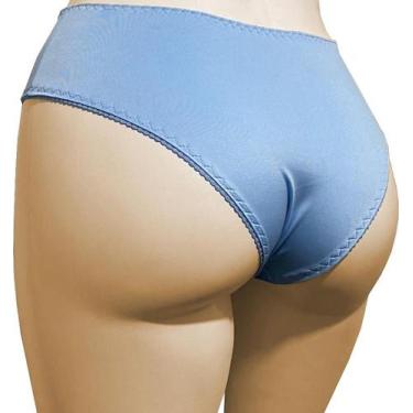 Imagem de kit 8 calçolas de senhora com renda e forro em algodão - Nadir, G-46/4