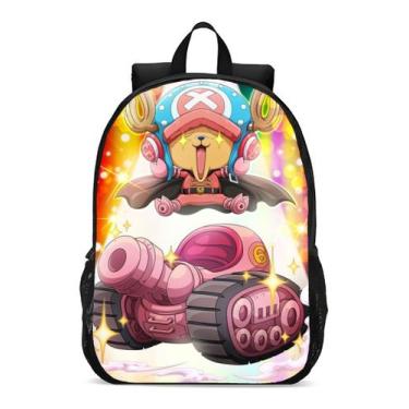 Imagem de Mochila Escolar Infanto Juvenil Anime Mangá One Piece Chopper  Novidad