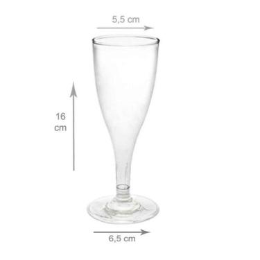 Imagem de Taca Pit 140 Cristal 140ml Com 5 Plastilania, Unico