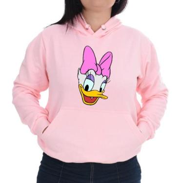 Imagem de Blusa Moletom Flanelado Feminino Margarida Patolino - Elite, Rosa, P