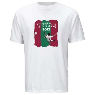 Imagem de Camiseta Voleio Pro Tetra Flu Brasileirão 2012 - Novomanto, Branco, M