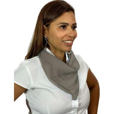 Imagem de Lenço Social Feminino de Pescoço Ideal para compor Uniformes   - Eb Co