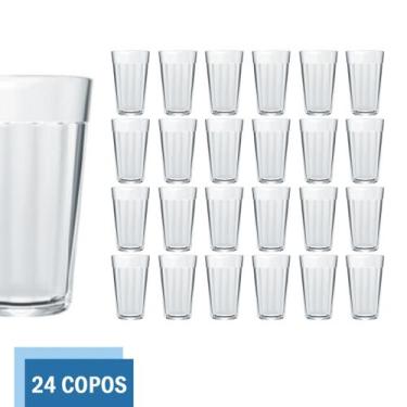 Imagem de Kit 24 Copo Americano Vidro Long Drink 345ml Cristal Nadir - NADIR FIG