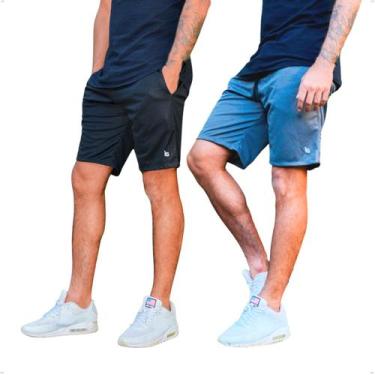 Imagem de KIT 2 Bermudas Dry Fit Short Futebol Treino Academia  - BEN20 PREMIUM,