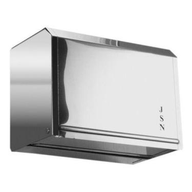 Imagem de Kit 10Un Porta Papel Toalha Inox Toalheiro Cozinha Banheiro - Jsn