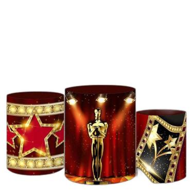 Imagem de Trio De Capas Cilindros 3D Sublimado Oscar Fcc-397