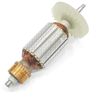 Imagem de Induzido rotor Para Serra Mármore Makita Mt410 mcc400 220v - Genérica,