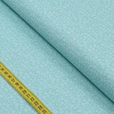 Imagem de Tecido Estampado para Patchwork - Craquelê : Menta (0,50x1,40) - Fabri