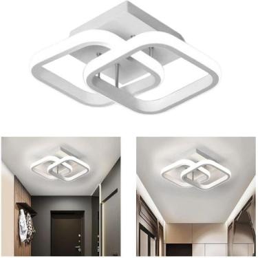 Imagem de Luminária Teto Parede Pendente Plafon 22w LED Moderna Sobrepor Ambient