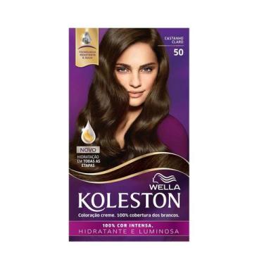 Imagem de Tintura Creme Koleston 50 Castanho Claro - WELLA, Castanho Claro