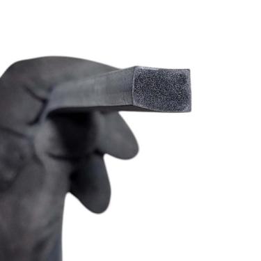 Imagem de Borracha Perfil Esponjoso Vedação SBR Macio 15x10mm - 25 Metros - Borr