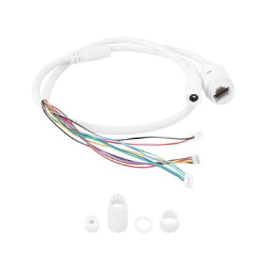 Imagem de Create idea Cabo de rede IP POE de 11 pinos, módulo PCB, cabo adaptador POE, RJ45 fêmea/DC macho à prova d'água, adequado para câmera IP, CCTV, rede