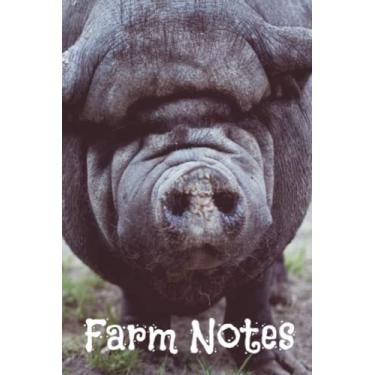 Imagem de Pig, bullet journal,: farm notebook, farm notes, pig lovers, 4H
