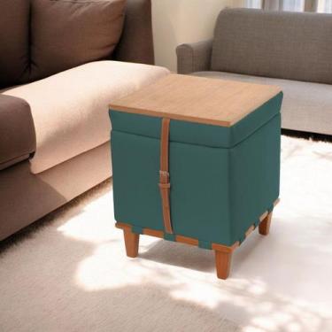 Imagem de Puff com Baú Oculto: Design Sofisticado e Praticidade - Confortse, Ver