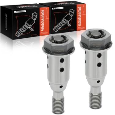 Imagem de A-Premium Solenoide de válvula variável (VVT) de motor de admissão e escape de 2 peças compatível com Chevrolet Cruze 2011-2016, Sonic 2012-2020, Trax, Volt, Cruze Limited & Buick Encore & Cadillac