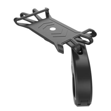 Imagem de Suporte de telefone de bicicleta de rotação 360 com alça longa, suporte de telefone de silicone para bicicletas/carros/motocicletas/carros elétricos/carrinhos