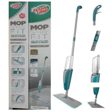 Imagem de Mop Spray Fit Rodo Esfregão 1.29m com Reservatorio mop0556 Flash Limp,