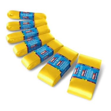 Imagem de Fita De Cetim Mimosa N.3 15mm X 10 Mts C/5 Un = 50metros - Fitas Regin