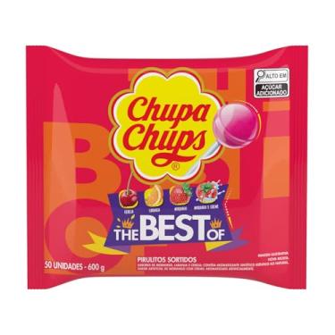 Imagem de Pirulito, Chupa Chups, Bag, Sabores Sortidos - 600g | 50 Unidades