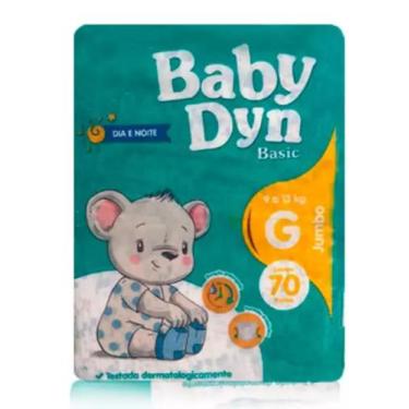 Imagem de Fralda Descartável Infantil Diurna Noturna Baby Dyn 1 Pacote Tamanho G