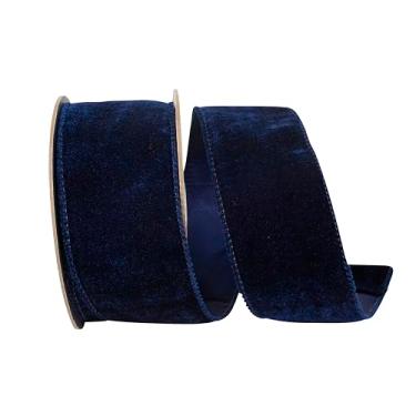 Imagem de Reliant Ribbon Fita de veludo luxuosa, azul-marinho