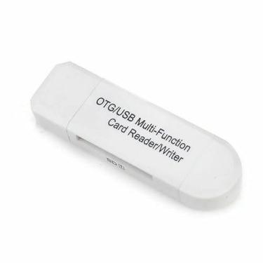 Imagem de Adaptador de leitor de cartão de memória SD USB 2.0 SDHC SDXC MMC Micro Mobile T-Flash HOT