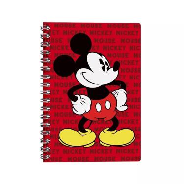 Imagem de Caderno Universitário Capa Dura 10 Matérias 160 Folhas Disney Mickey Mouse - School Basics