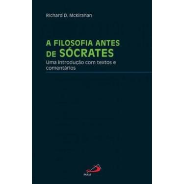 Imagem de A filosofia antes de sócrates - PAULUS EDITORA
