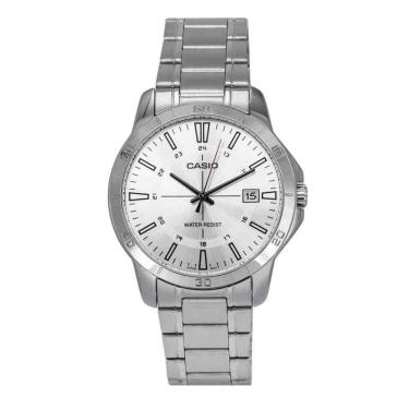 Imagem de Relógio Casio Prata Masculino Mtp-V004D-7Cudf-Sc